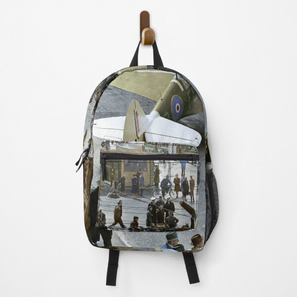 Item preview, Crowds gather in Christchurch's Cathedral Square to see P-40N Kittyhawk NZ3220 'Gloria Lyons'  designed and sold by Rarity-Color.