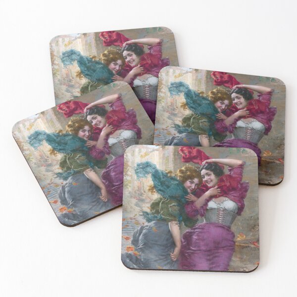 Item preview, A Windy Day | Vintage Lesbian Art designed and sold by ashleykc9.