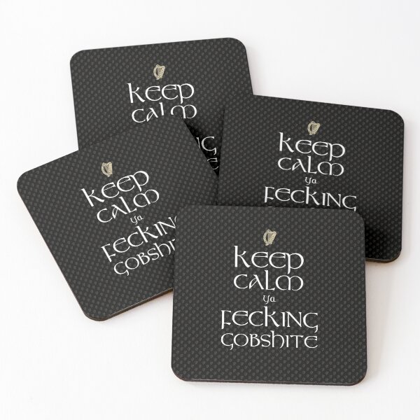 Item preview, Keep Calm Ya Fecking Gobshite designed and sold by Fecking-Merch.