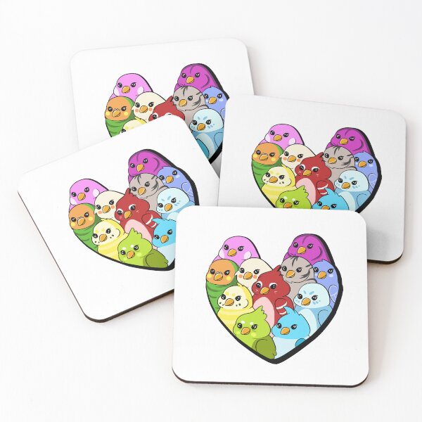 Item preview, Heart Love Birds designed and sold by Mark_ADC.