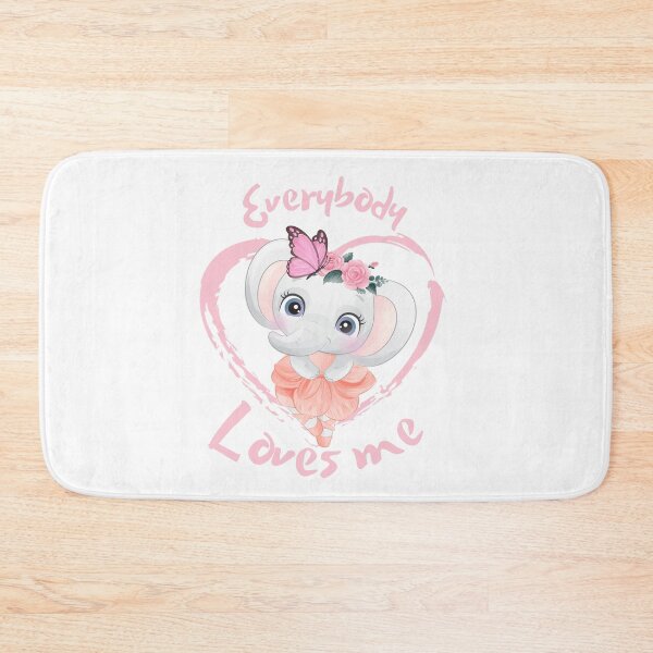 Item preview, Elephant  baby everybody loves me designed and sold by Twinmommy Store.