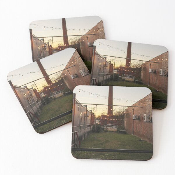 Item preview, Smokestack and Garden at Lowe Mill in Huntsville, Alabama  designed and sold by Silver Sky by Janet.