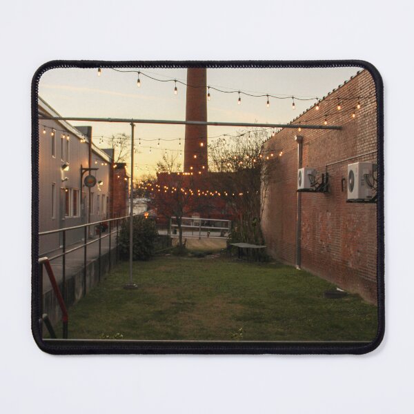 Item preview, Smokestack and Garden at Lowe Mill in Huntsville, Alabama designed and sold by Silver Sky by Janet.