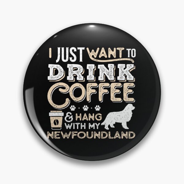 Item preview, Newfoundland Newfie Dog Dad Mom And Drink Coffee designed and sold by rafaeltto.