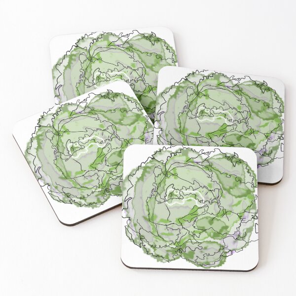 Item preview, Watercolor Lettuce designed and sold by Dopamine Dumpster.