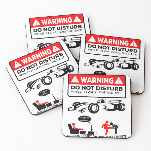 Item preview, Warning while I&x27;m watching f1 Essential T-Shirt designed and sold by Danielubose.