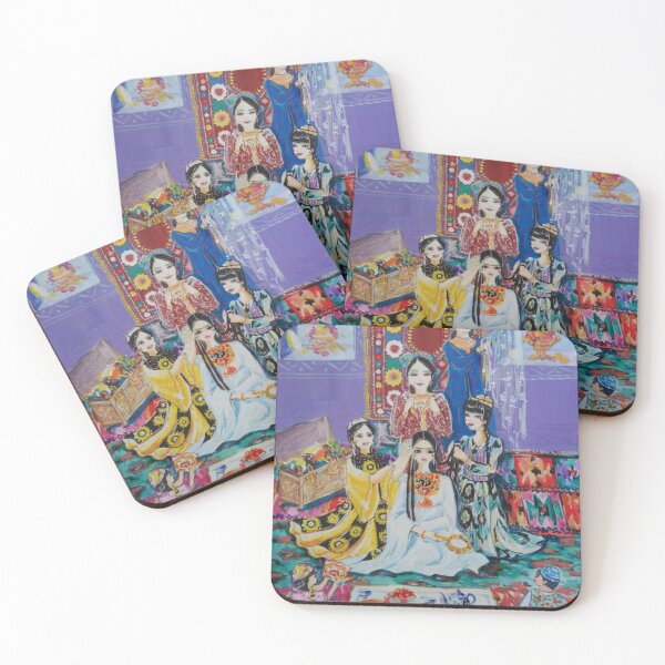 Item preview, Asian tradition of preparing the bride for the wedding. designed and sold by Umiska.