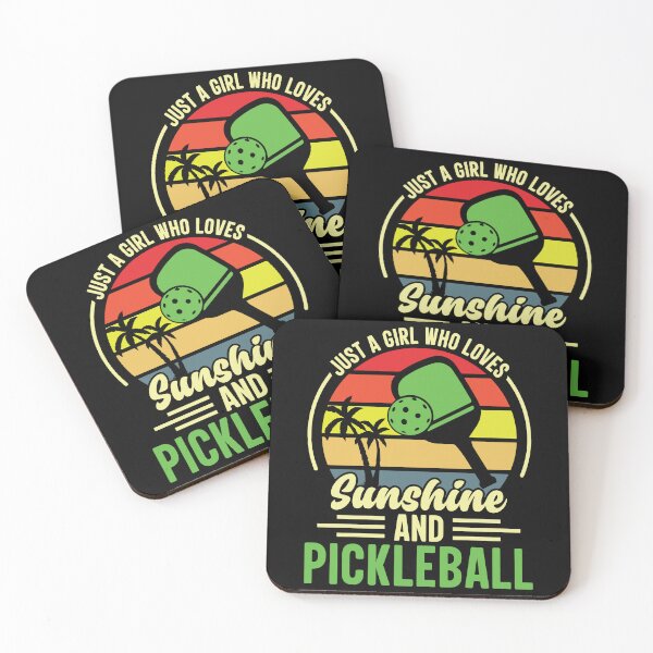 Item preview, Just A Girl Who Loves Sunshine And Pickleball designed and sold by SweetPea49.