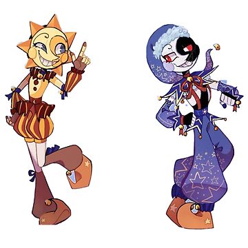 sundrop and moondrop - FNAF - Anime - Magnet for Sale by