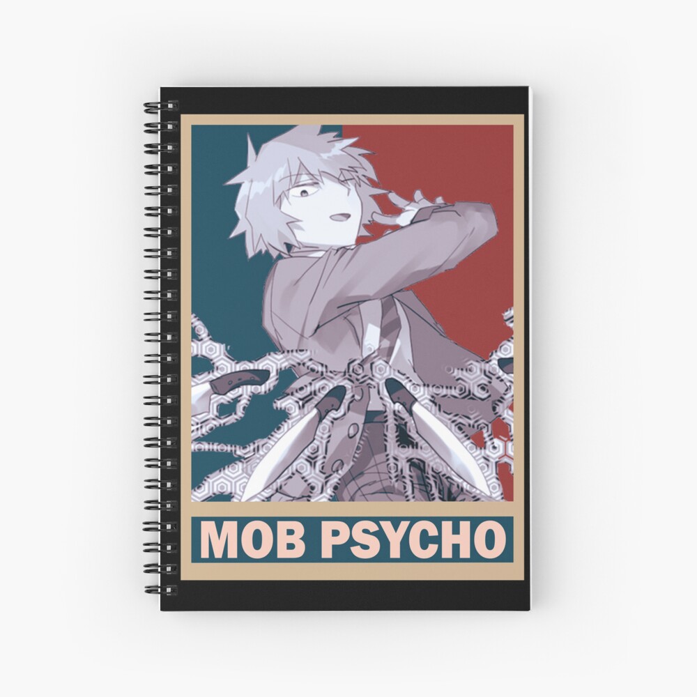 Teruki Hanazawa Teru Mob Psycho 100 Mobu Saiko Hyaku Vintage Vector Anime Design Spiral 6773