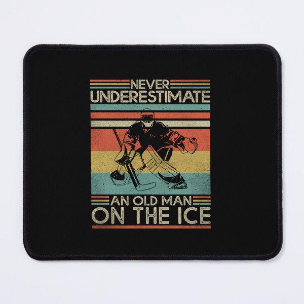 Item preview, Never underestimate an old man on the ice designed and sold by SweetPea49.