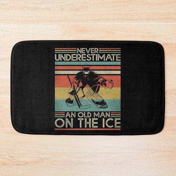 Item preview, Never underestimate an old man on the ice designed and sold by SweetPea49.