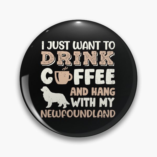Item preview, Newfoundland Newfie Dog Dad Mom And Drink Coffee designed and sold by rafaeltto.