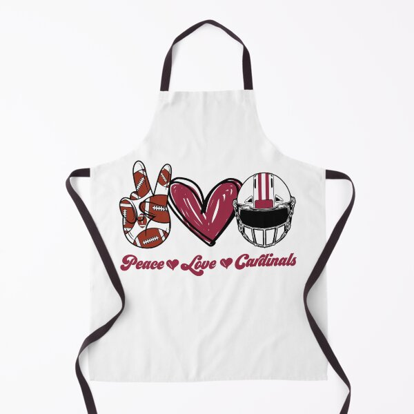 Item preview, Peace Love Cardinals - Equipo de fútbol designed and sold by TheBabySitters.