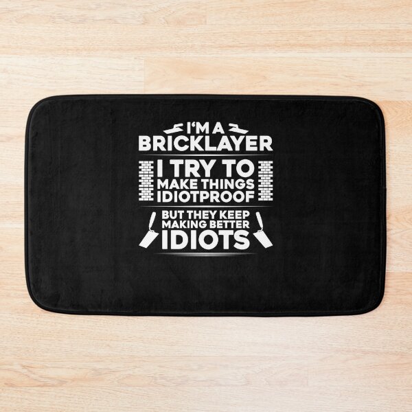 Item preview, Bricklayer Mason Brickmason Blockmason Brickwork designed and sold by Krautshirts.