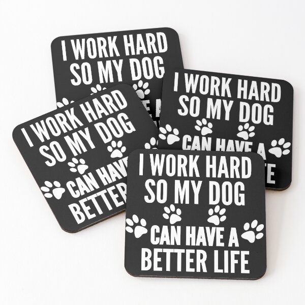 Item preview, I Work Hard So My Dogs Can Have A Better Life Funny Vintage designed and sold by Georgiodaccache.
