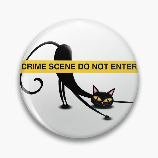 Artikelvorschau, Tatort-Katze entworfen und verkauft von Minaficent.
