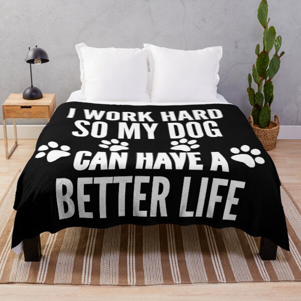 Item preview, I Work Hard So My Dogs Can Have A Better Life Funny Vintage designed and sold by Georgiodaccache.