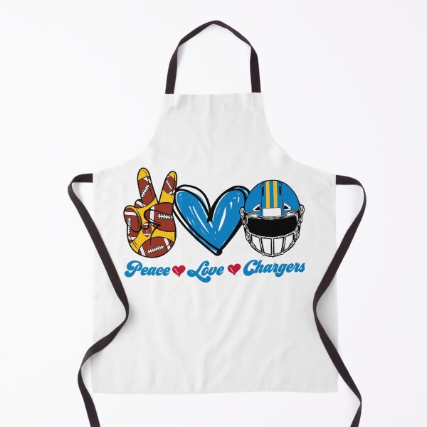 Item preview, Peace Love Chargers - Football Team designed and sold by TheBabySitters.