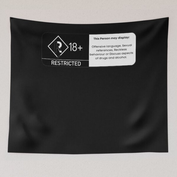 Item preview, 18 Warning (This person may display) Classic T-Shirt designed and sold by Cristaobson.