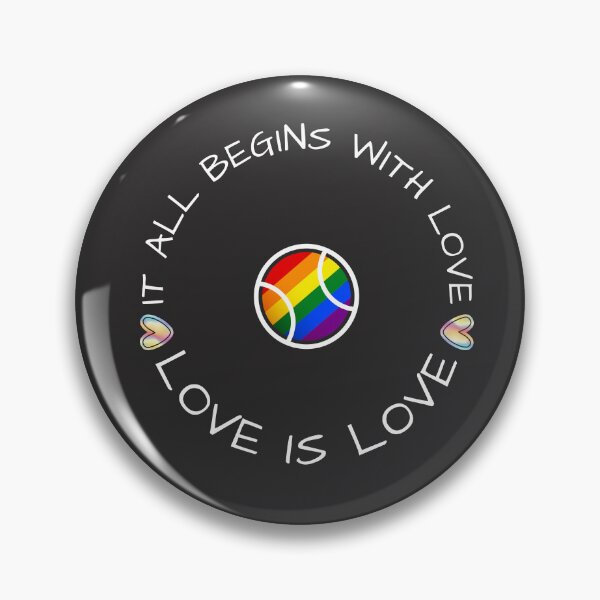Item preview, ennis funny quote -  All begin with love - Love is love designed and sold by Natkopod.