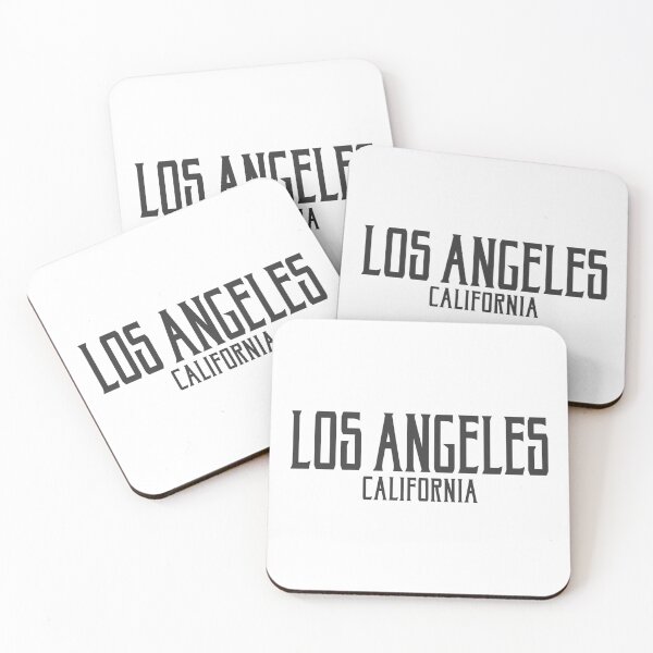 Item preview, Los Angeles California Ca Vintage Text Black W Black Print designed and sold by batesyadi3.