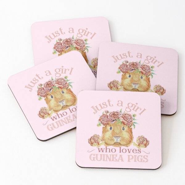 Item preview, Just a girl who loves guinea pigs designed and sold by 1DaisyChainLane.