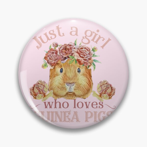 Item preview, Just a girl who loves guinea pigs designed and sold by 1DaisyChainLane.