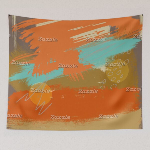 Item preview, Abstract Landscape Art Paint  designed and sold by BabyBookDragon.
