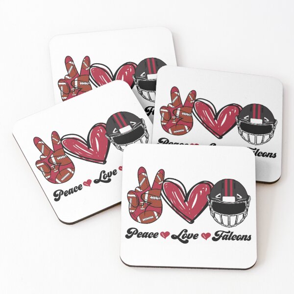 Item preview, Peace Love Falcons - Football Team designed and sold by TheBabySitters.