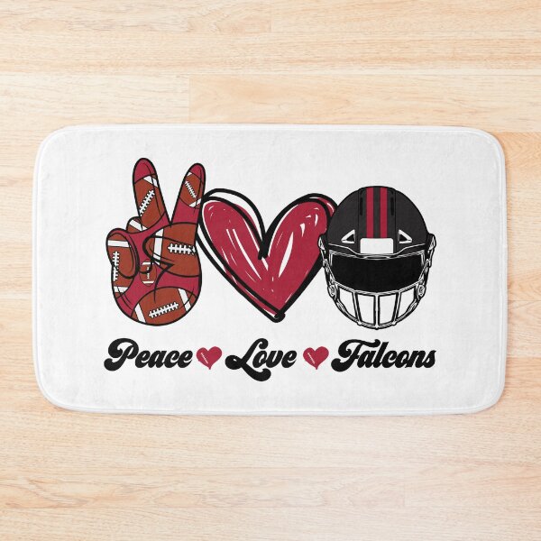 Item preview, Peace Love Falcons - Football Team designed and sold by TheBabySitters.