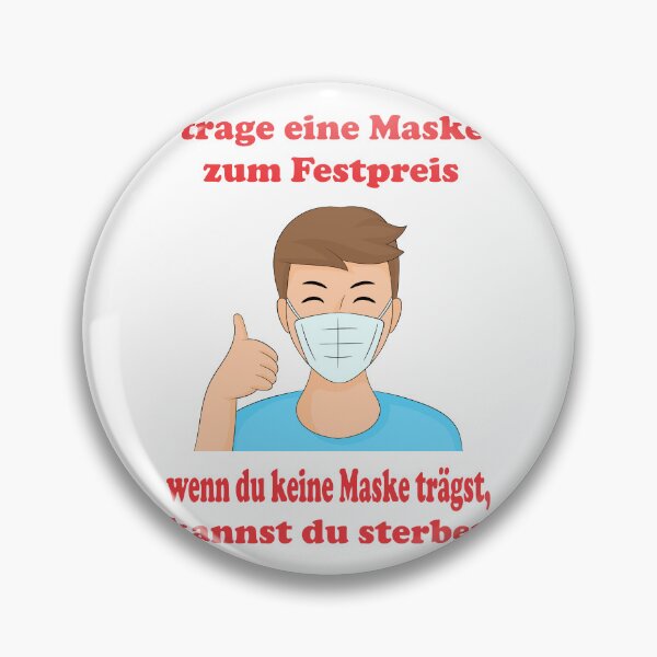 Item preview, Trage eine Maske zum Festpreis, wenn du keine Maske trägst, kannst du sterben designed and sold by Cellara91.