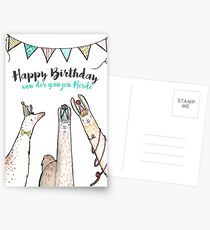 Lamagi wishes: Happy Birthday - from the whole herd! Postcards