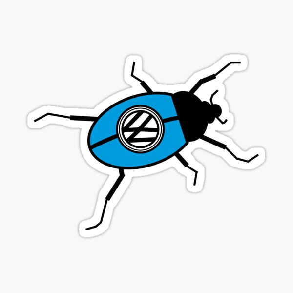 New Beetle Pegatina