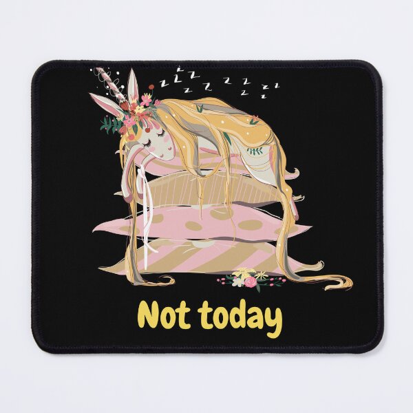 Item preview, Not Today unicorn  designed and sold by staywith resa.