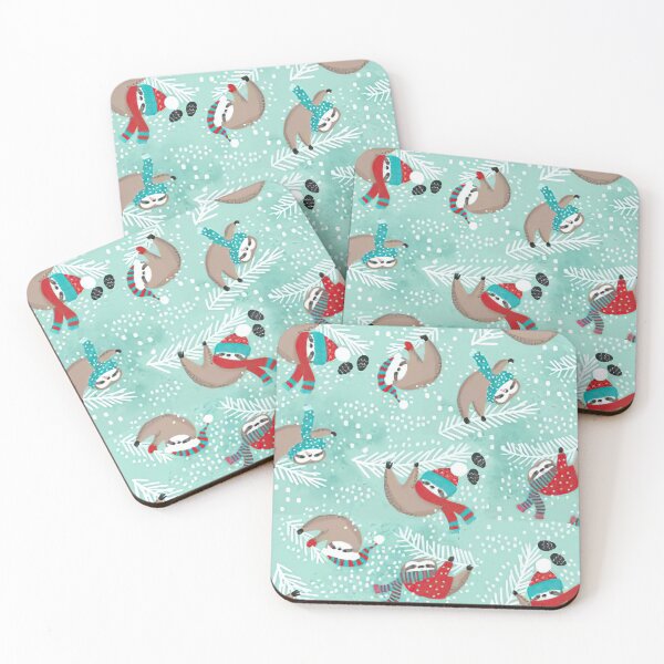 Item preview, Sloth Winter Christmas designed and sold by SweetPea49.