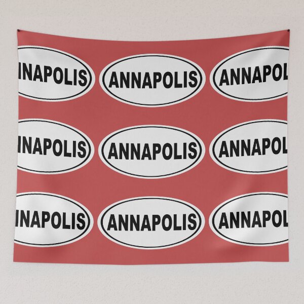 Item preview, Oval Annapolis Maryland Home Pride designed and sold by KWJphotoart.