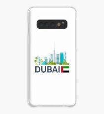 Travel to UAE, Dubai skyline Case/Skin for Samsung Galaxy