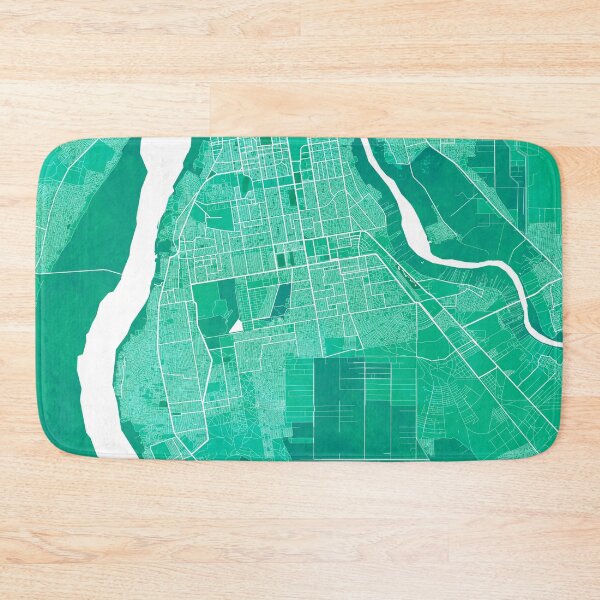 Item preview, Khartoum City Map of Sudan - Watercolor designed and sold by deMAP.