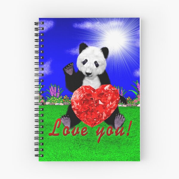 Item preview, Panda loves you designed and sold by Nicole Kiefer.
