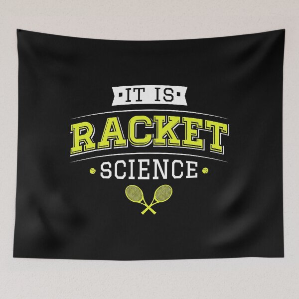 Item preview, It's Racket Science - Funny Tennis Lover And Coach designed and sold by danieljames11.