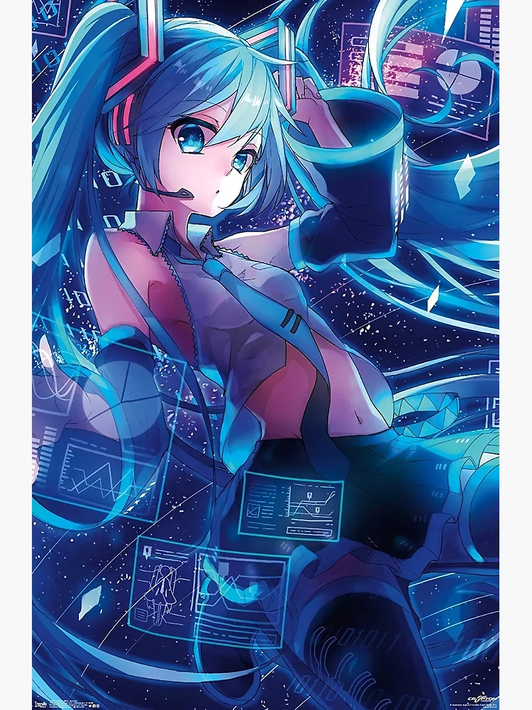 TAZZA HATSUNE MIKU ANIME MANGA - GADGET