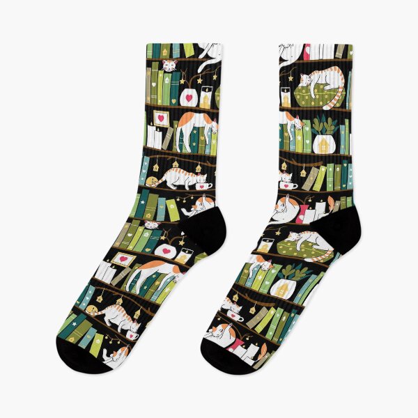 Item preview, Cats On Bookshelf designed and sold by SweetPea49.