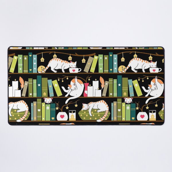 Item preview, Cats On Bookshelf designed and sold by SweetPea49.
