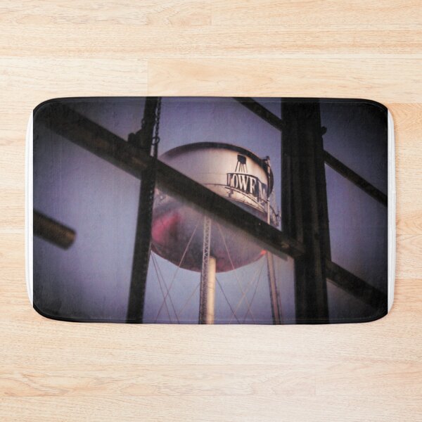 Item preview, Purple Lowe Mill Water Tower in Huntsville Vignette  designed and sold by Silver Sky by Janet.