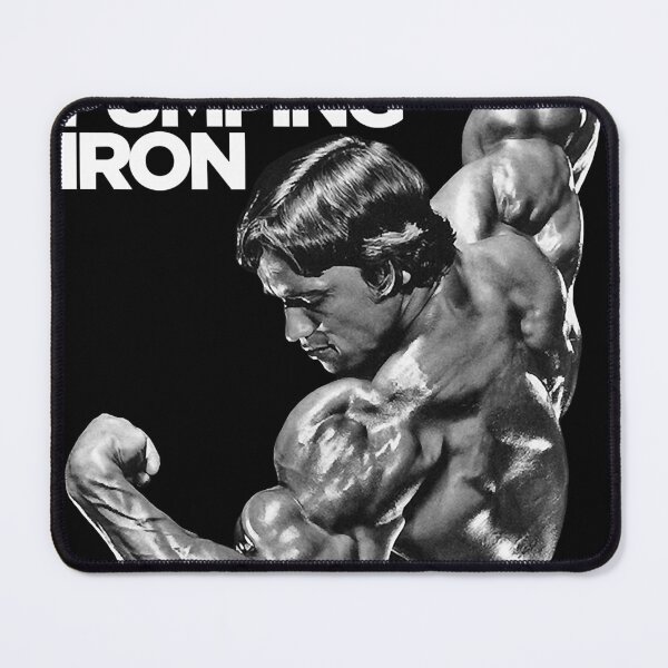 Item preview, Arnold Schwarzenegger Classic Pumping Iron Essential T-Shirt.png designed and sold by AshaRaynorMD.