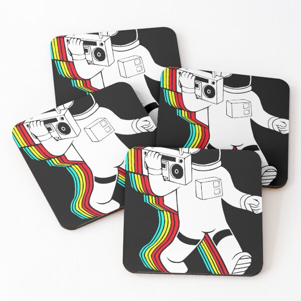Item preview, Astronaut with boombox Classic T-Shirt.png designed and sold by AshaRaynorMD.