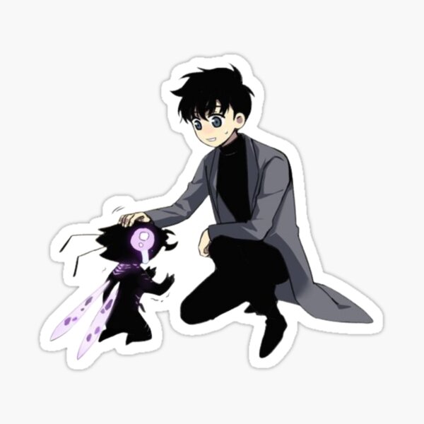 Sung Jin Woo et ses invocations - Solo Leveling manhwa Sticker