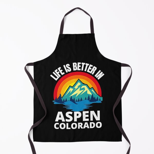 Item preview, Life Is Better In Aspen Colorado Mountain City designed and sold by RGRamsey.