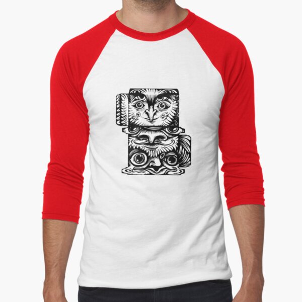 Strange Totem Baseball ¾ Sleeve T-Shirt